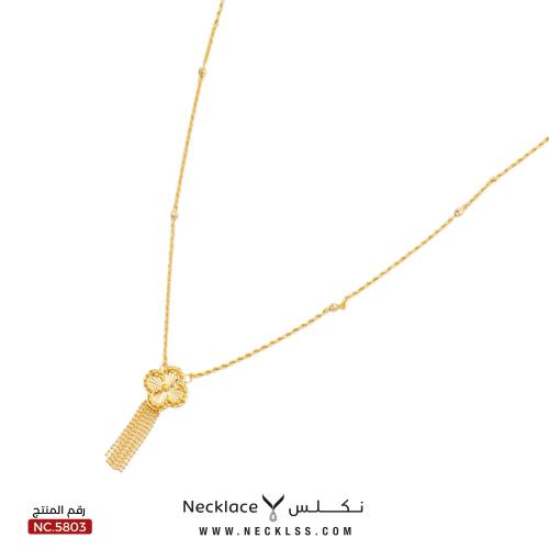 قلادة ذهب عيار 21 (NC.5803)