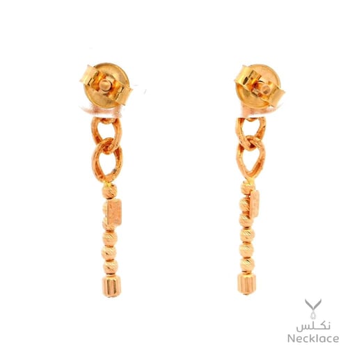 حلق ذهب عيار 21 (ER.5206)