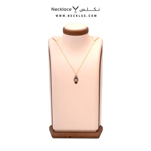 قلادة لابوبو ذهب عيار 21 (NC.5638BK)