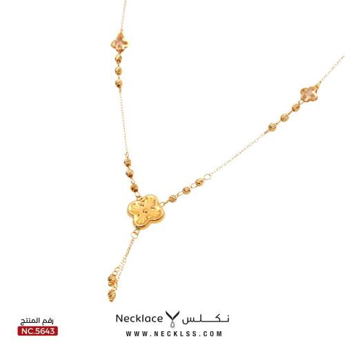 قلادة ذهب عيار 21 (NC.5643)