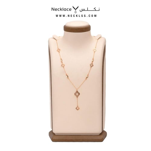 قلادة ذهب عيار 21 من نكلس فخامة خالدة تليق بكِ (NC...