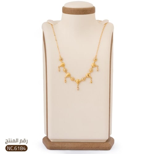 قلادة ساحرة ذهب عيار 21 (NC.6184)