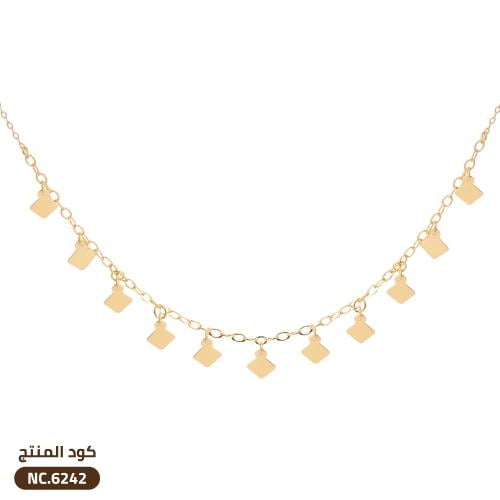 قلادة شوكر ذهب عيار 21 (NC.6242)