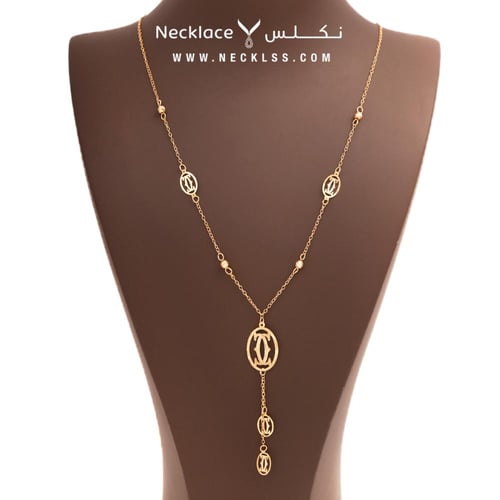قلادة ذهب عيار 21 (NC.1210)