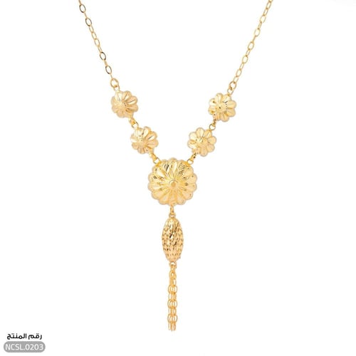 قلادة كرسي جابر تصميم الاناناسة فضة عيار 925 فاخرة...