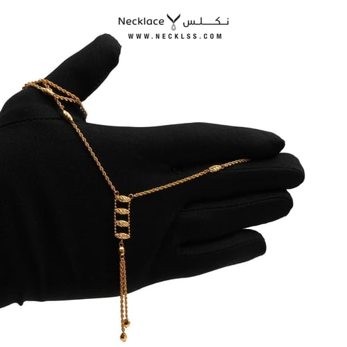 سبحة ذهب عيار 21 (NC.5823)