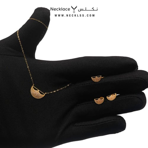 نصف طقم اطفال ذهب عيار 18 (HTKCH.0041)