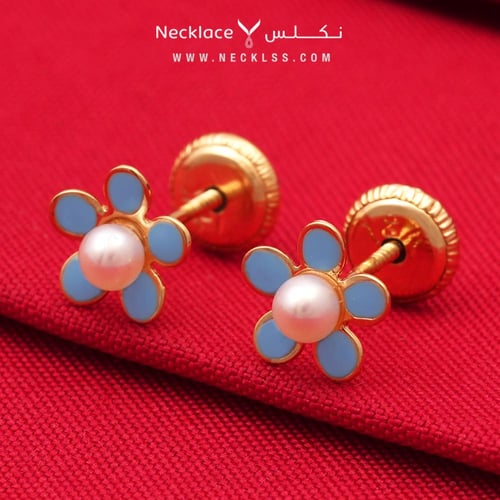 حلق ذهب اطفال طبي عيار 18 (ER.5138)