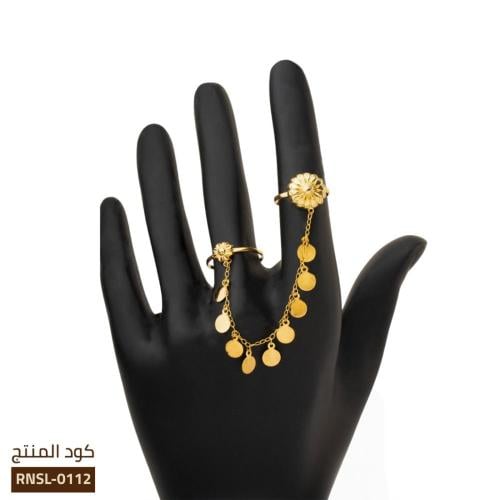 خواتم اوتار اطفال فضة 925 مقاس حر (RNSL.0112)