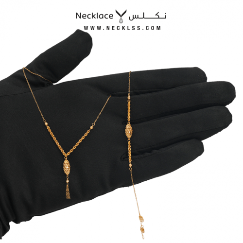 نصف طقم ذهب عيار 21 (PKG.0020)