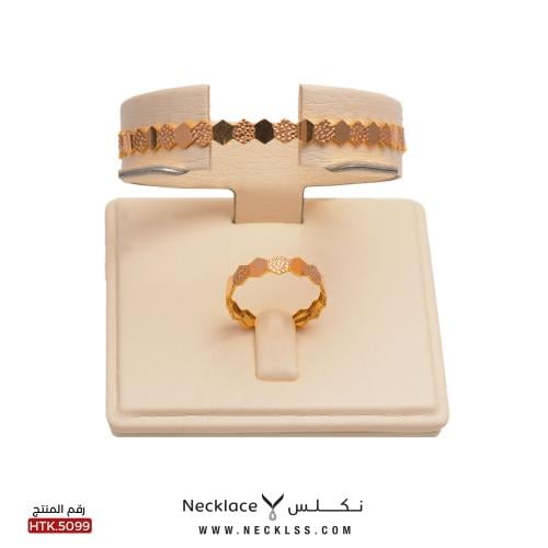 نصف طقم ذهب عيار 21 (HTK.5099)