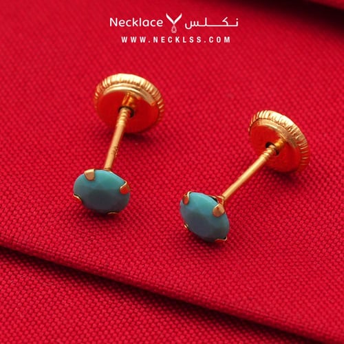 حلق ذهب اطفال طبي عيار 18 (ER.5149)