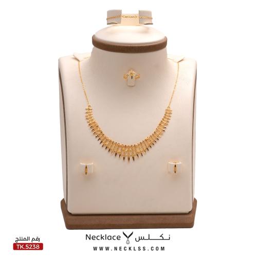 طقم ذهب عيار 21 (TK.5238)