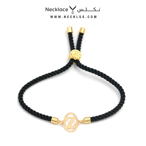 اسوارة صمم حرفك بإطار ذهبي عيار 18 (SW.0510)