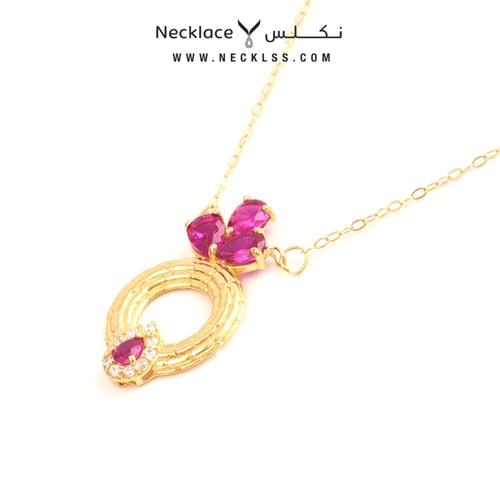 قلادة ذهب عيار 18 (NC.1028)