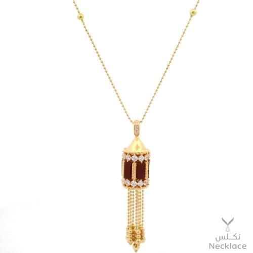 قلادة ذهب عيار 18 (NC.5547)