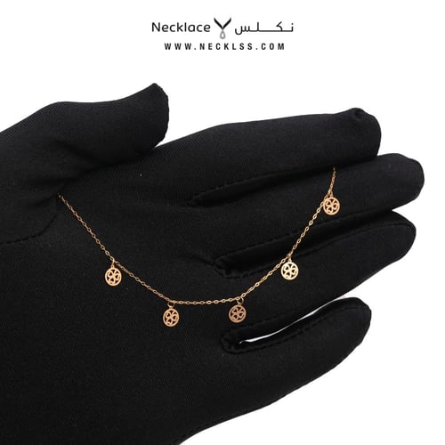 إسوارة ذهب عيار 18 تصميم وردة بلمسة ساحرة (SW.5369...