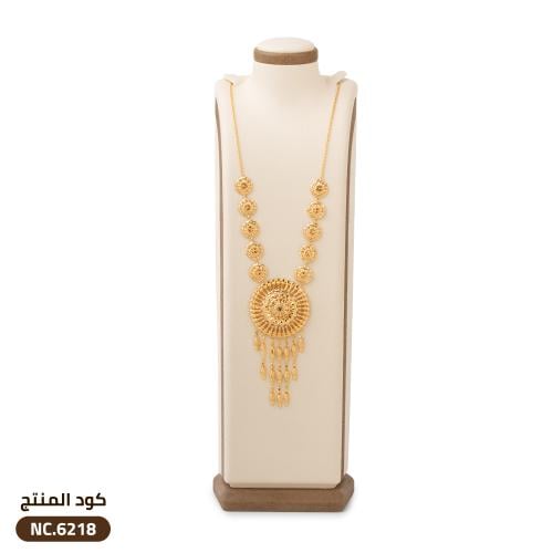 سبحة كرسي جابر ذهب عيار 21 (NC.6218)