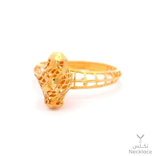 خاتم ذهب عيار 21 (RN.5626)