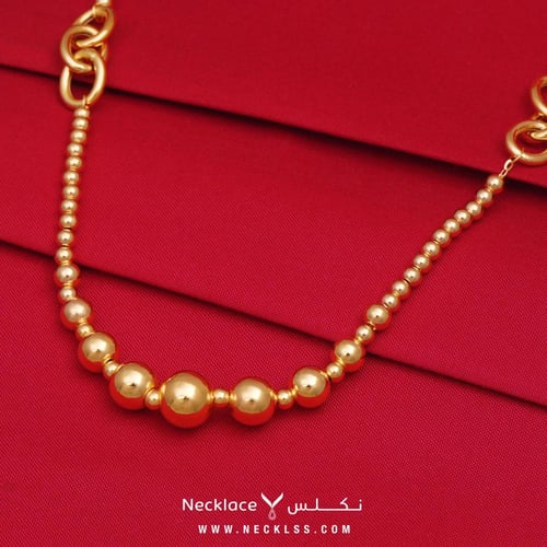 قلادة ذهب عيار 21 (NC.5794)
