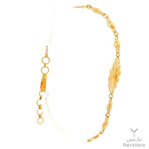 سوارة ذهب أنيقة عيار 21 (SW.5559)
