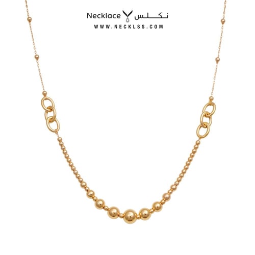 قلادة ذهب عيار 21 (NC.5794)