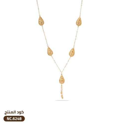 سبحة الدمعة ذهب عيار 21 (NC.6248)