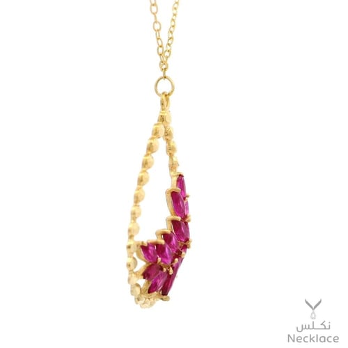 قلادة ذهب عيار 18 (NC.1022R )