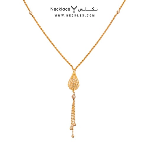 قلادة ذهب عيار 21 (NC.5844)