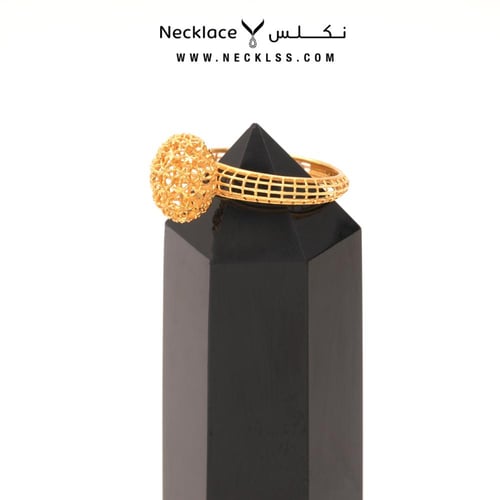 خاتم ذهب عيار 21 (RNAF-A.5044)