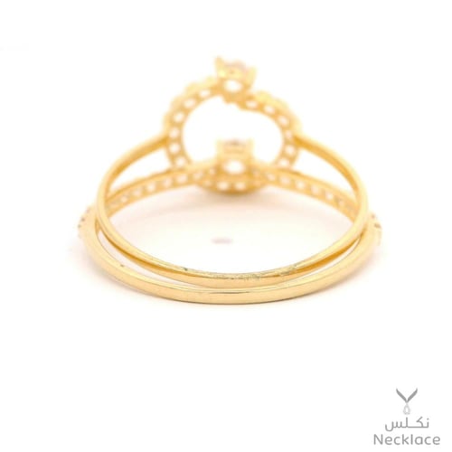 خاتم ذهب عيار 18 ( RN.5347 )