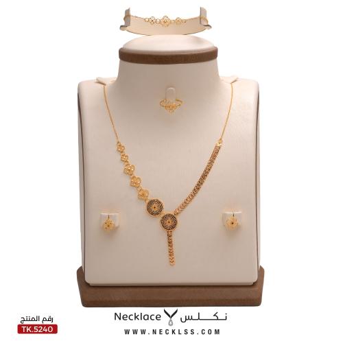 طقم ذهب عيار 21 (TK.5240)
