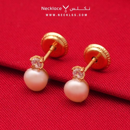 حلق ذهب اطفال طبي عيار 18 (ER.5098)