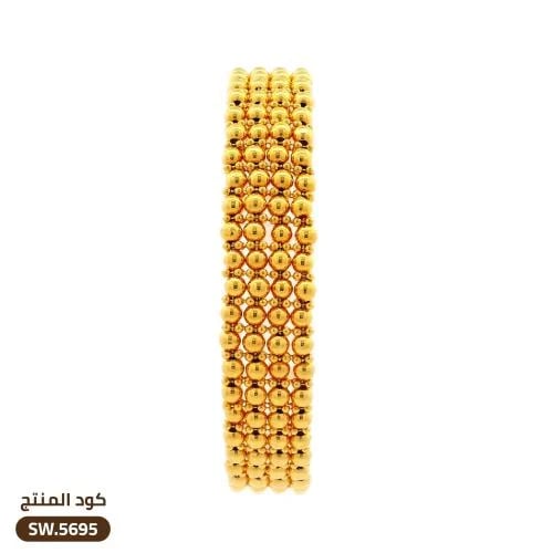 سوار كرات ذهب عيار 21 (SW.5695)