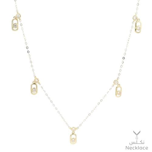 قلادة ذهب عيار 18 (NC.5681)
