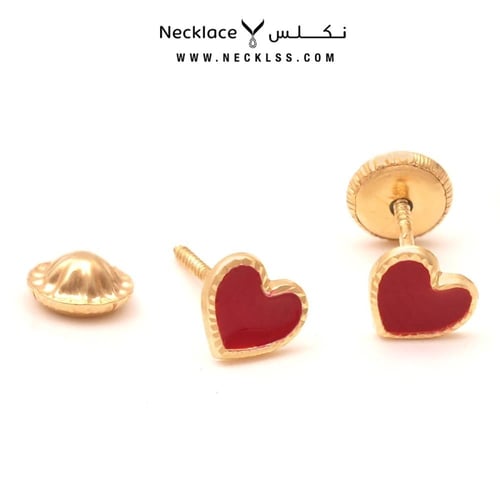 حلق ذهب اطفال طبي عيار 18 (ER.5097)