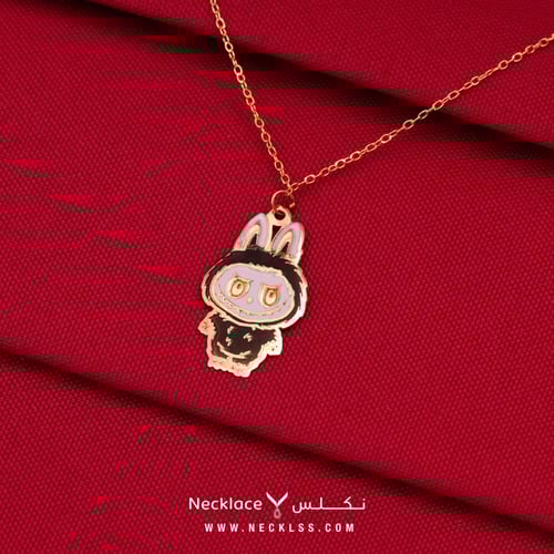 قلادة لابوبو ذهب عيار 21 (NC.5638BK)