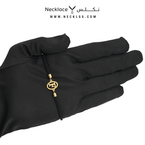 اسوارة صمم حرفك بإطار ذهبي عيار 18 (SW.0510)