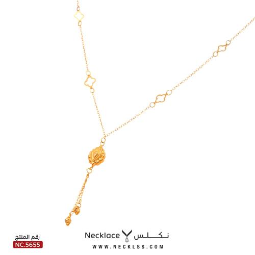 قلادة ذهب عيار 21 (NC.5655)