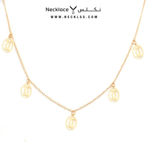 قلادة ذهب عيار 21 (NC.0940)