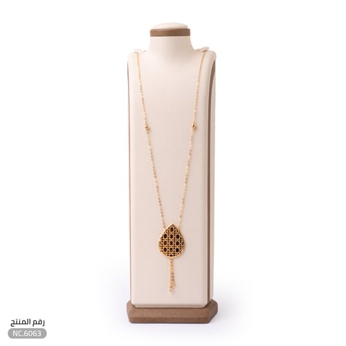 سبحة ذهب عيار 21 تصميم فاخر (NC.6063)
