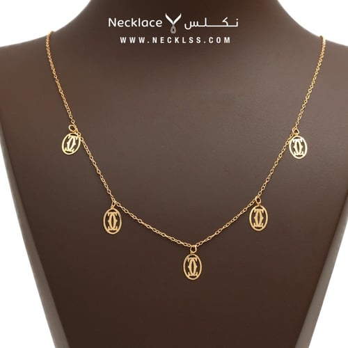 قلادة ذهب عيار 21 (NC.0940)