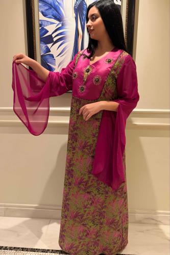 Luxurious royal jalabiya - hand-stitched