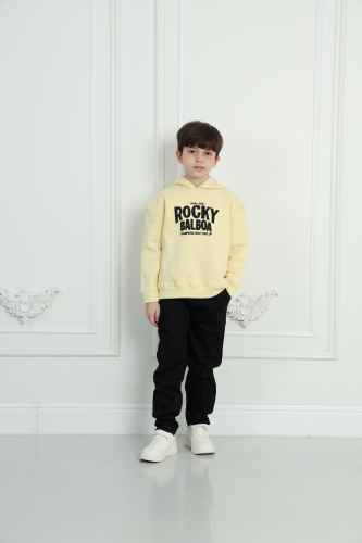 طقم ولادي شتوي بطبعة روكي MT-13