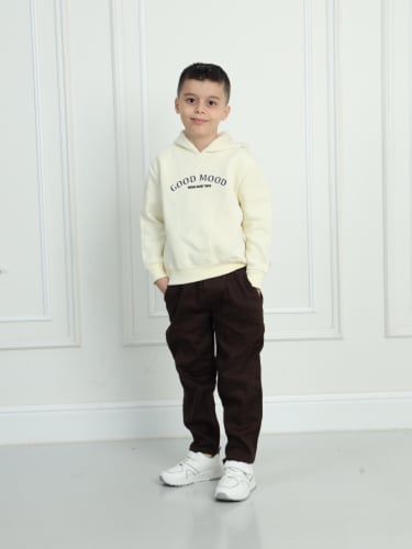 طقم ولادي شتوي بطبعة جود مود MT-11