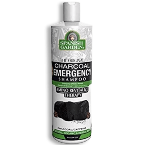 شامبو سبانيش جاردن لتنظيف الشعر وفروة الرأس بالفحم