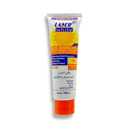 كريم واقي شمس ومفتح للبشرة بالكولاجين الطبيعي