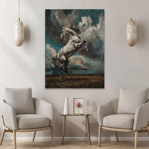 لوحات خيل تصميم عصري