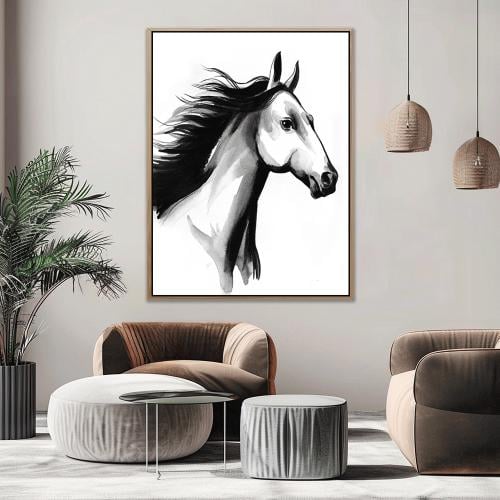 لوحات خيل تصميم عصري