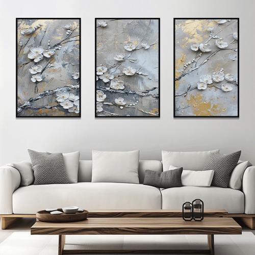 لوحات ثلاثية تصميم عصري